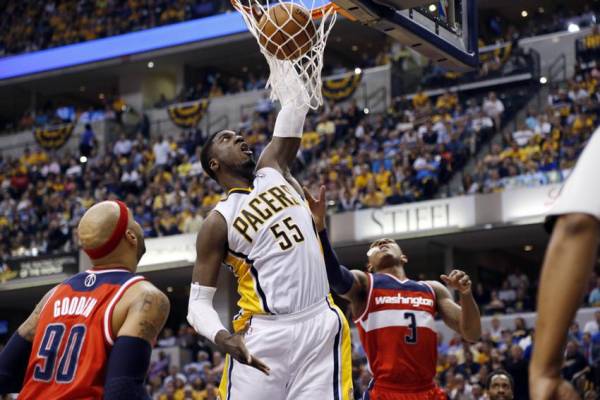 Pacers vs. Wizards Game 6 Betting Line at Washington -4.5 Pacers vs. Wizards Game 6 Betting Line at Washington -4.5