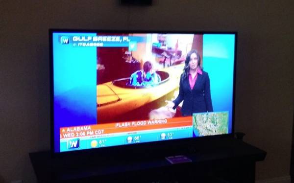 Jenny Woo Baby Rescued From Gulf Breeze Florida Flooding by Kayak Jenny Woo Baby Rescued From Gulf Breeze Florida Flooding by Kayak