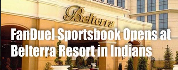 Belterra Casino Resort in Indiana, Near Cincinnati Opens FanDuel Sportsbook