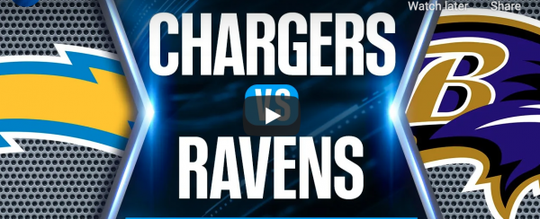 Chargers vs. Ravens Free Picks Video - October 17