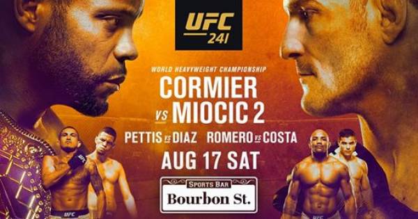 Where Can I Watch, Bet The Cormier vs Miocic Fight - UFC 241 - Corpus Christi Texas