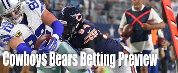 NFL Thursday Night Football Betting - Cowboys Vs. Bears