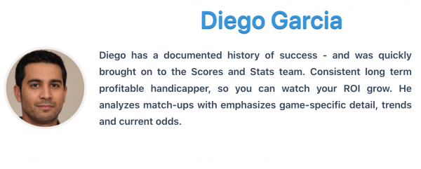 How Good is Diego Garcia as a Sports Handicapper? 