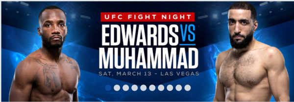 Edwards vs. Muhammad Fight Odds, Betting Props, Picks 