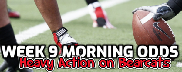 2020 Week 9 College Football Betting Action Report, Morning Odds