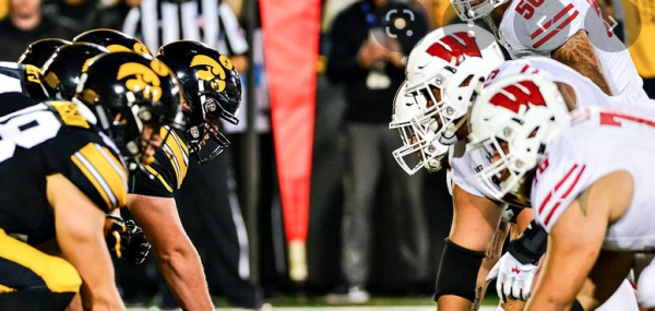 What is the Early Line on the Iowa vs. Wisconsin Game October 30? 