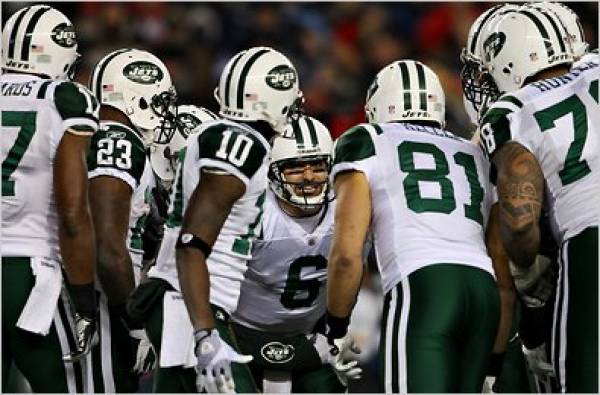 NFL Thursday: NEW YORK JETS at NEW ENGLAND PATRIOTS Betting Odds