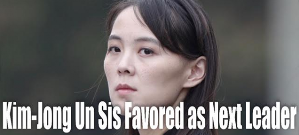 Kim Jong-un Sister Favored to be Next North Korea Leader