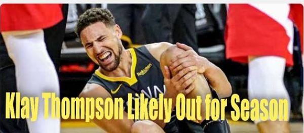 Warriors Odds Will Get Much Longer With Klay Thompson Out for Season