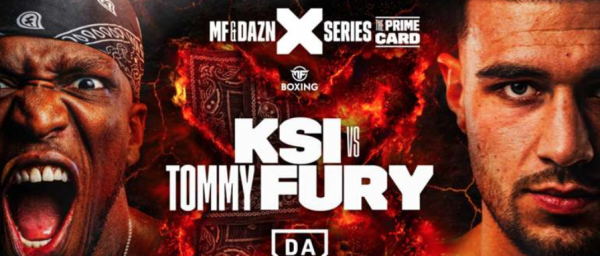 KSI Win Against Tommy Fury Would Pay Out $245 on a $100 Bet
