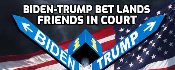 Trump-Biden $100 Bet Lands Friends in Court