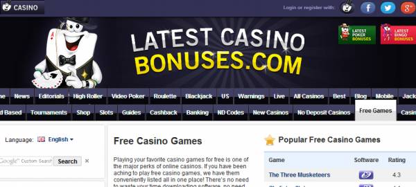 3000 FREE Casino Games at LCB and Counting
