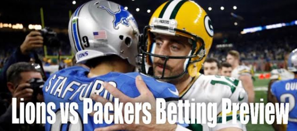 NFL Betting – Detroit Lions at Green Bay Packers
