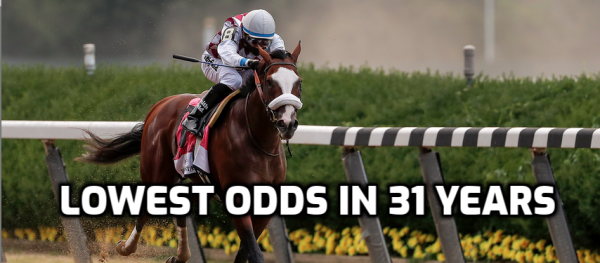 Tiz The Law has lowest Derby odds in 31 years