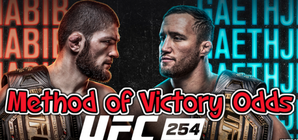 Khabib vs. Gaethje UFC 254 Method of Victory, Rounds Betting Prop Bets