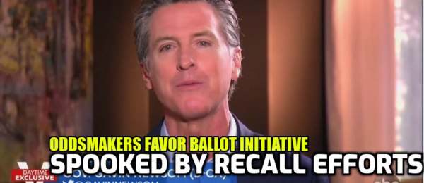 Newsom Admits He is Worried About Recall