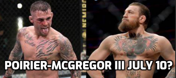 Dustin Poirier vs. Conor McGregor 3 UFC 264 Fight Odds 