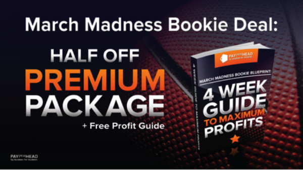 March Madness Bookie Deal: Half Off Premium Package + Free Profit Guide