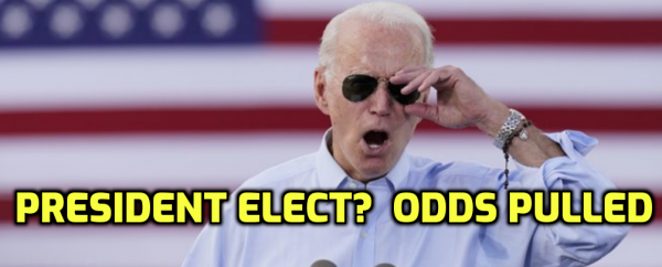 US Presidential Odds Pulled as Biden Pulls Ahead in PA