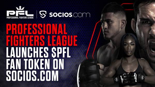 Professional Fighters League Launch $PFL Fan Token on Socios.com 