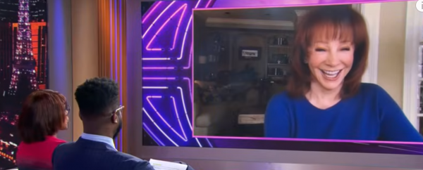 Reba McEntire appears on CBS Mornings to discuss Super Bowl National Anthem