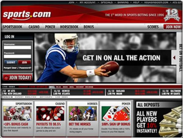 Sports.com Merged into Sportsbook.com