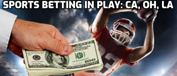California, Ohio, Louisiana Sports Betting in Play, Plaza Hotel & Casino Set to Reopen
