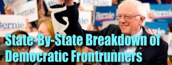 State-by-State Breakdown of Democratic Frontrunners Post New Hampshire