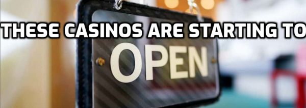 California Tribal Casinos Begin to Reopen, Some Vegas Casinos Will Delay