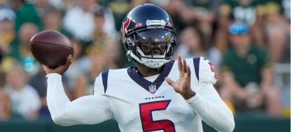 Tyrod Taylor Worth 4 Points as Texans Line Drops to +7.5