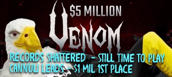 Records Shattered at $5 Million Venom Online Poker Tournament