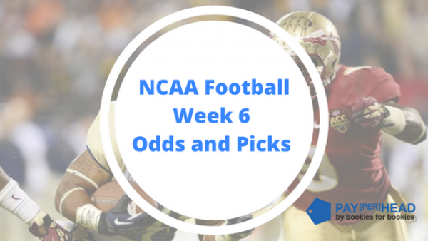 NCAA Week 6 Odds and Picks for Online Bookies