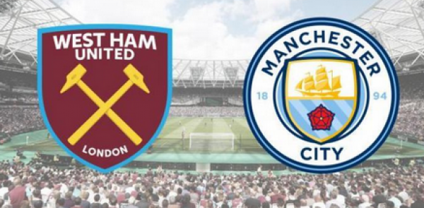 Where Can I Bet West Ham v Man City Online, Tips - 10 August 