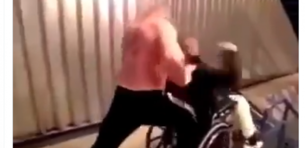 Wheelchair Bound Man Thrown Down Stairs Just Latest in Sick Sportsbook Social Media Trend