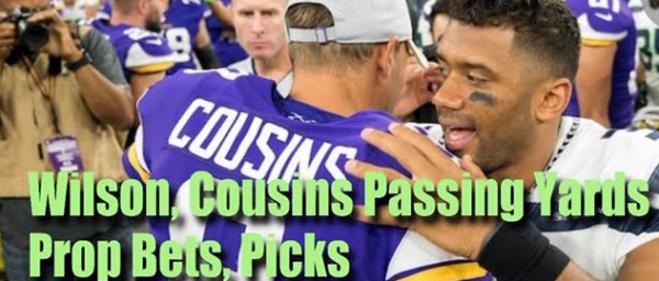 Russell Wilson Kirk Cousins Passing Yards Prop, Pick