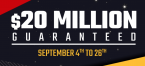 The OSS CUB3D ENCORE $20 Million GTD to Take Place Sept.04th-26th