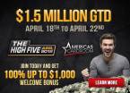 ACR Set to Host Another High Five Tournament Series April 18th-22nd ACR Set to Host Another High Five Tournament Series April 18th-22nd