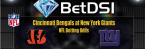 Bengals vs. Giants Betting Preview – Week 10 NFL Bengals vs. Giants Betting Preview – Week 10 NFL