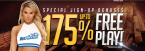 $100 - $1500: 175% Free Play Bonus for College Basketball, NBA, More $100 - $1500: 175% Free Play Bonus for College Basketball, NBA, More