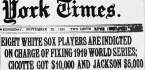 Tonight on Fox TV: Time Travelers and Bet on the Fixed Black Sox World Series