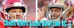 Chiefs vs. 49ers Super Bowl Line: KC -1 Chiefs vs. 49ers Super Bowl Line: KC -1