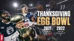 Spread on the Ole Miss vs. Mississippi State Egg Bowl Game 2021 November 25 