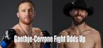 Donald Cerrone vs Justin Gaethje Fight Odds 