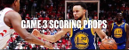 2019 NBA Finals Game 3 Online Sportsbook Scoring Props