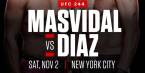 Where Can I Watch, Bet the Masvidal vs Diaz Fight - UFC 244 From Boston