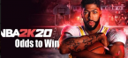 NBA2K20 - Odds to Win the Virtual League - Where to Bet Online