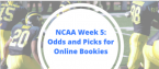 NCAA College Football Week 5: Odds and Picks for Online Bookies