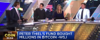 Reports Of Peter Thiel's Big Bet On Bitcoin Sends Cryptocurrency Higher Reports Of Peter Thiel's Big Bet On Bitcoin Sends Cryptocurrency Higher