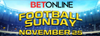 Sunday NFL Week 12 Betting Action 2018 Sunday NFL Week 12 Betting Action 2018
