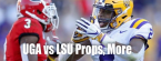 UGA vs LSU Prop Bets 2019 UGA vs LSU Prop Bets 2019